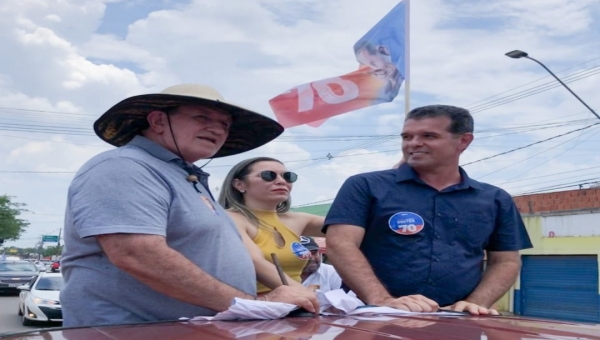 Jarbas Soster visita a Ceasa e promove carreata com apoiadores em Rio Branco